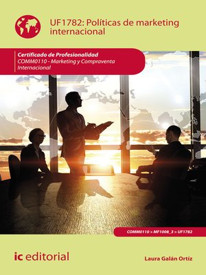 cover image of Políticas de marketing internacional. COMM0110